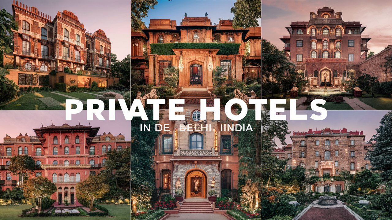 private hotels in Delhi
